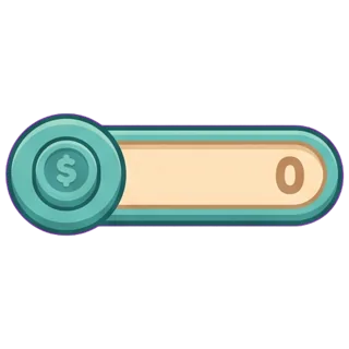Currency bar from the Roleplay kit, 1024 pixels