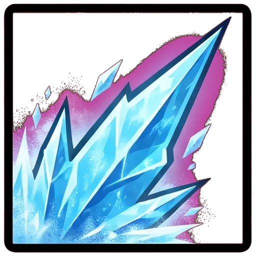 ice spike icon, fighting pack