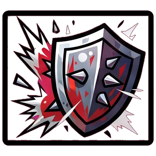 shield bash icon, fighting pack