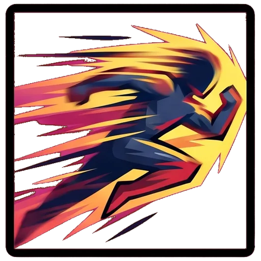 dash strike icon, fighting pack