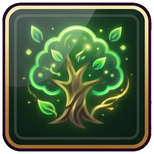 forest aura icon, rng pack
