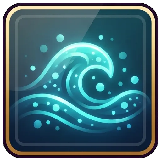 ocean aura icon, rng pack