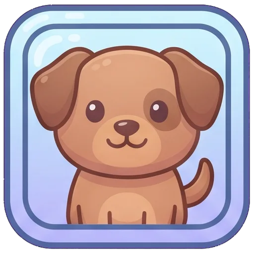 dog icon, simulator pack