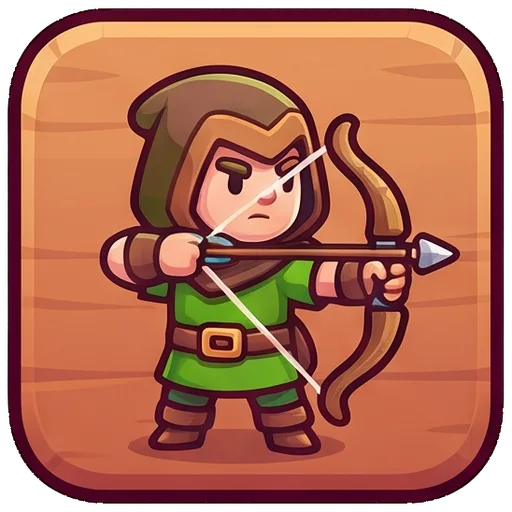 archer icon, tower defense pack