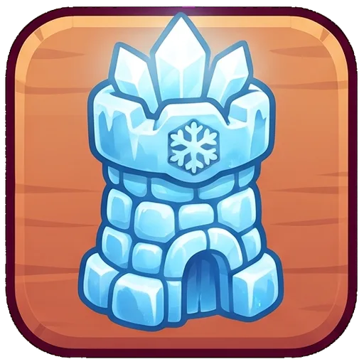 frost tower icon, tower defense pack